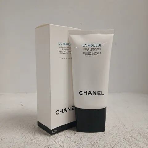 CHANEL LA MOUSSE CAMELLIA CLEANSING CREAM-TO-FOAM (150ML)