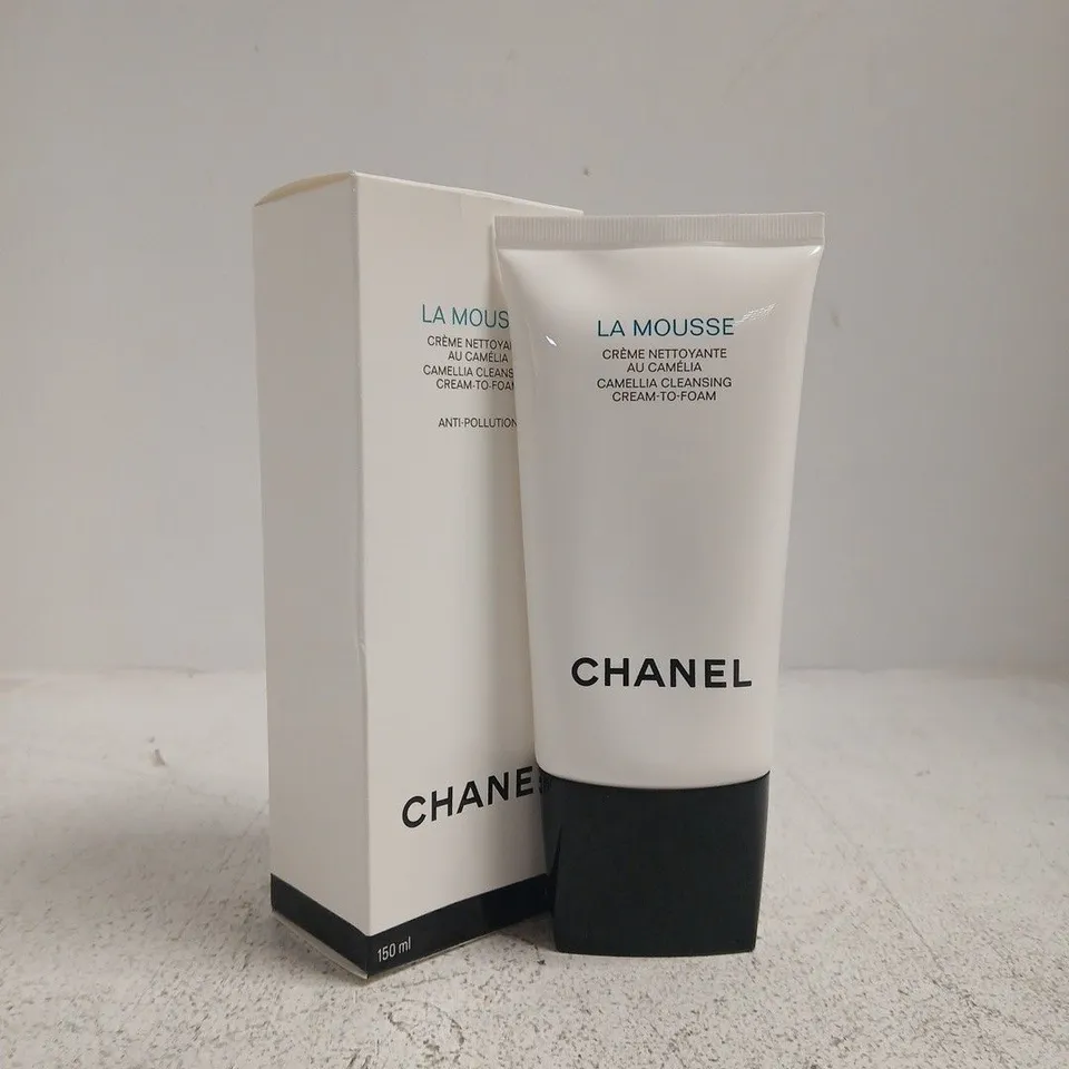 CHANEL LA MOUSSE CAMELLIA CLEANSING CREAM-TO-FOAM (150ML)