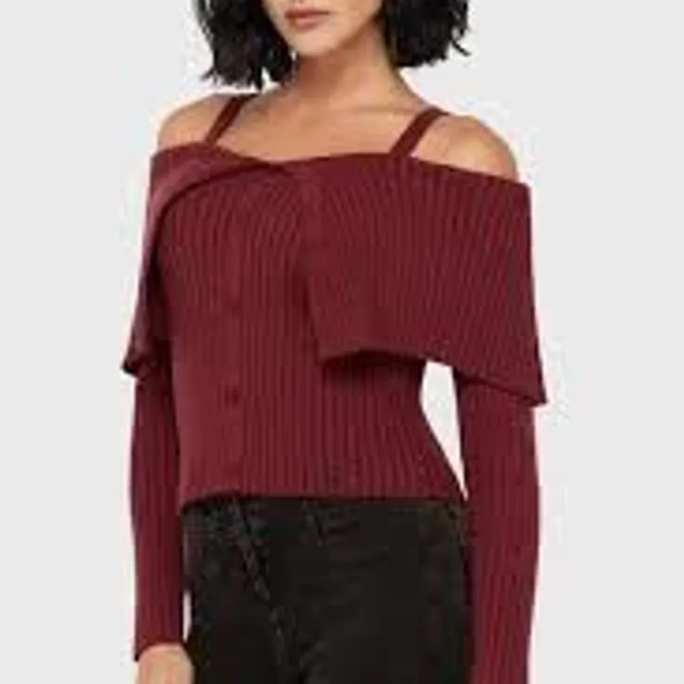 BRAND NEW BAGGED KILLSTAR DUSK EMPRESS KNIT TOP IN RED - XL
