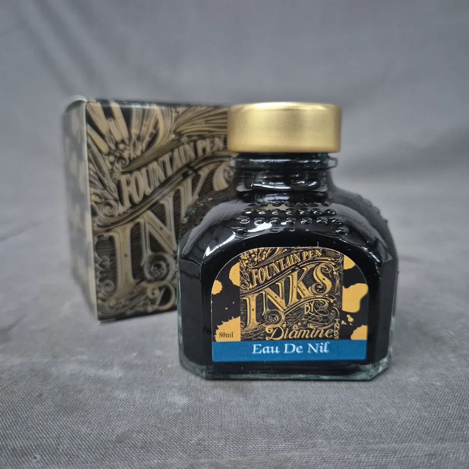DIAMINE FOUNTAIN PEN INK - EAU DE NIL (80ML)