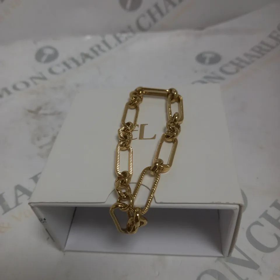 ABBOTT LYON GOLD CHAIN LINK BRACELET