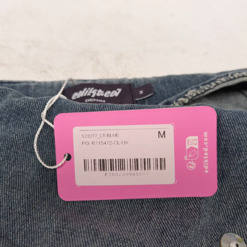 EDIKTED DENIM JEANS – LIGHT BLUE, SIZE M