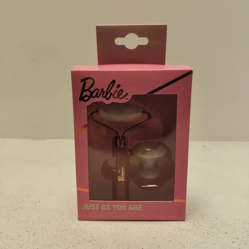BOXED AND SEALED BARBIE JUST AS YOU ARE EYE STONE MASSAGER & FACE ROLLER