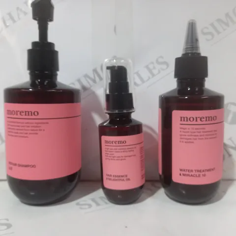 BOXED MOREMO 3 PIECE HAIR CARE SET