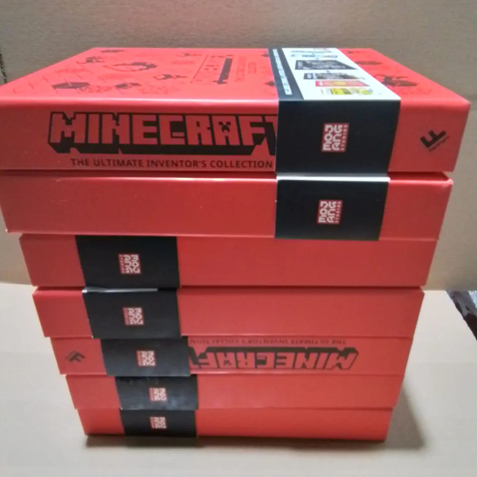 LOT OF 7 BRAND NEW MINECRAFT ULTIMATE INVENTORS COLLECTION