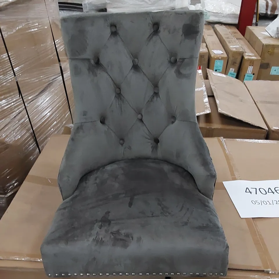 BOXED SANDHURST DINING CHAIR - SET OF 2 (1 BOX, LEGS MISSING)