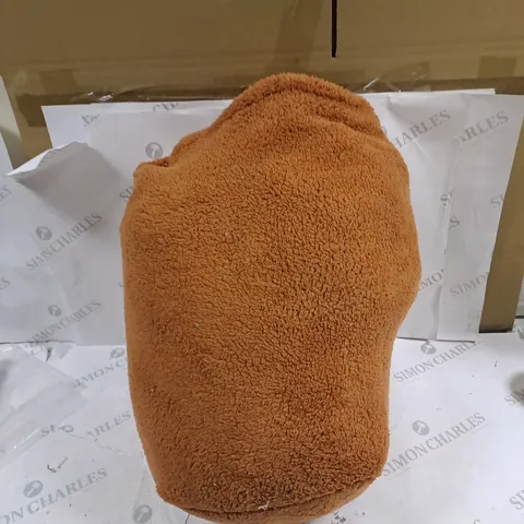 ORANGE FLUFFY BEDDING SET