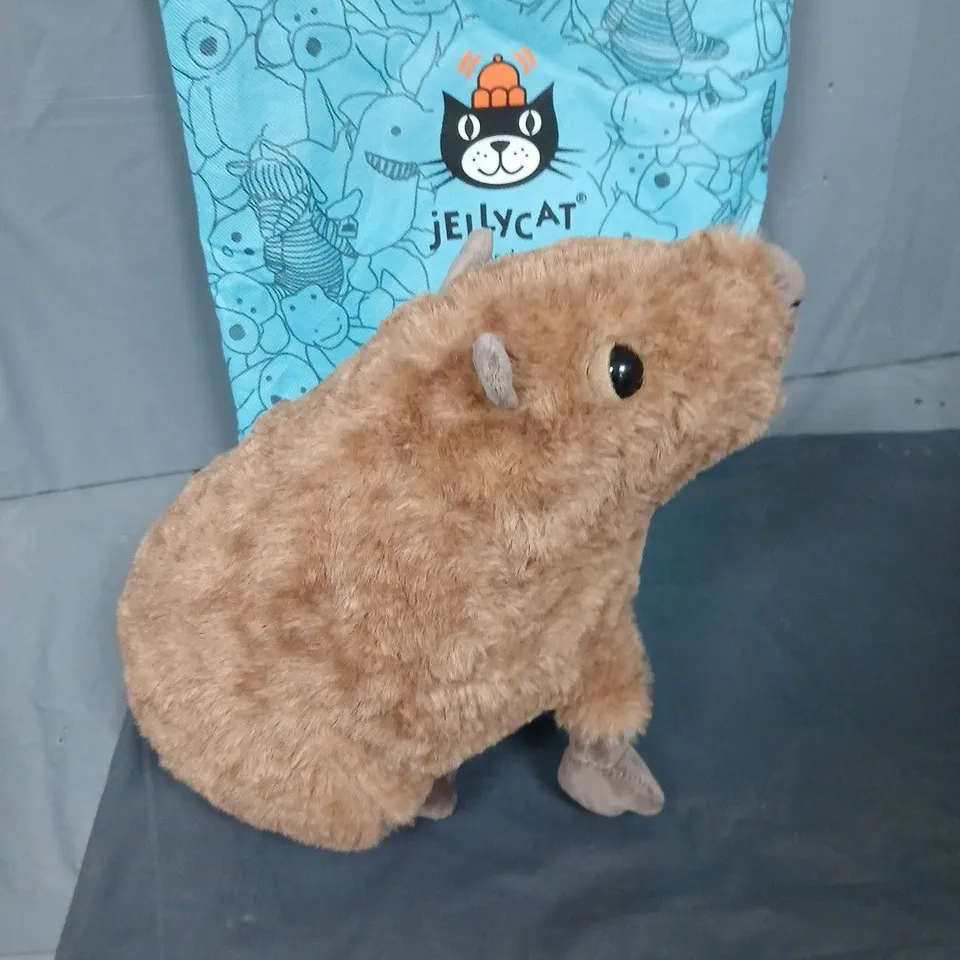 JELLYCAT CAPYBARA PLUSHIE IN DUST BAG