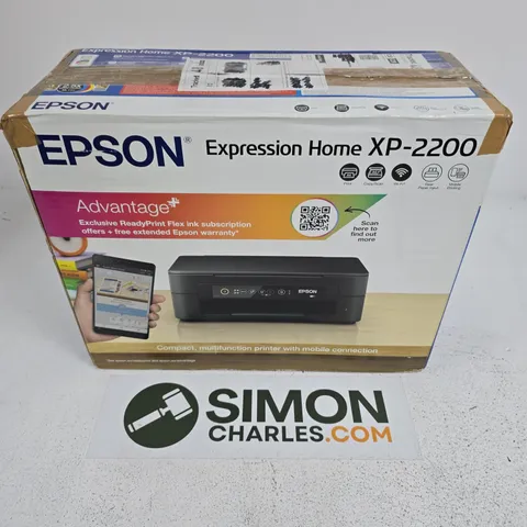 BOXED EPSON EXPRESSION HOME XP-2200 PRINTER