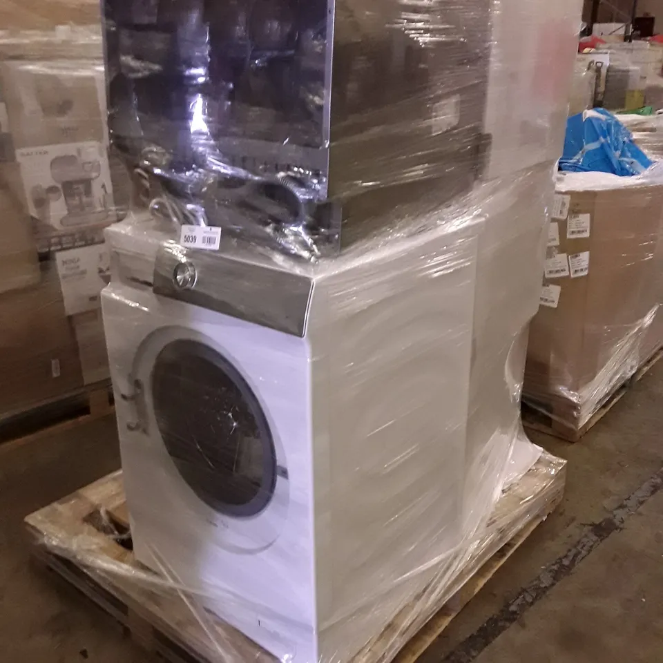 PALLET OF APPROXIMATELY ASSORTED HOUSEHOLD & ELECTRICAL ITEMS INCLUDING