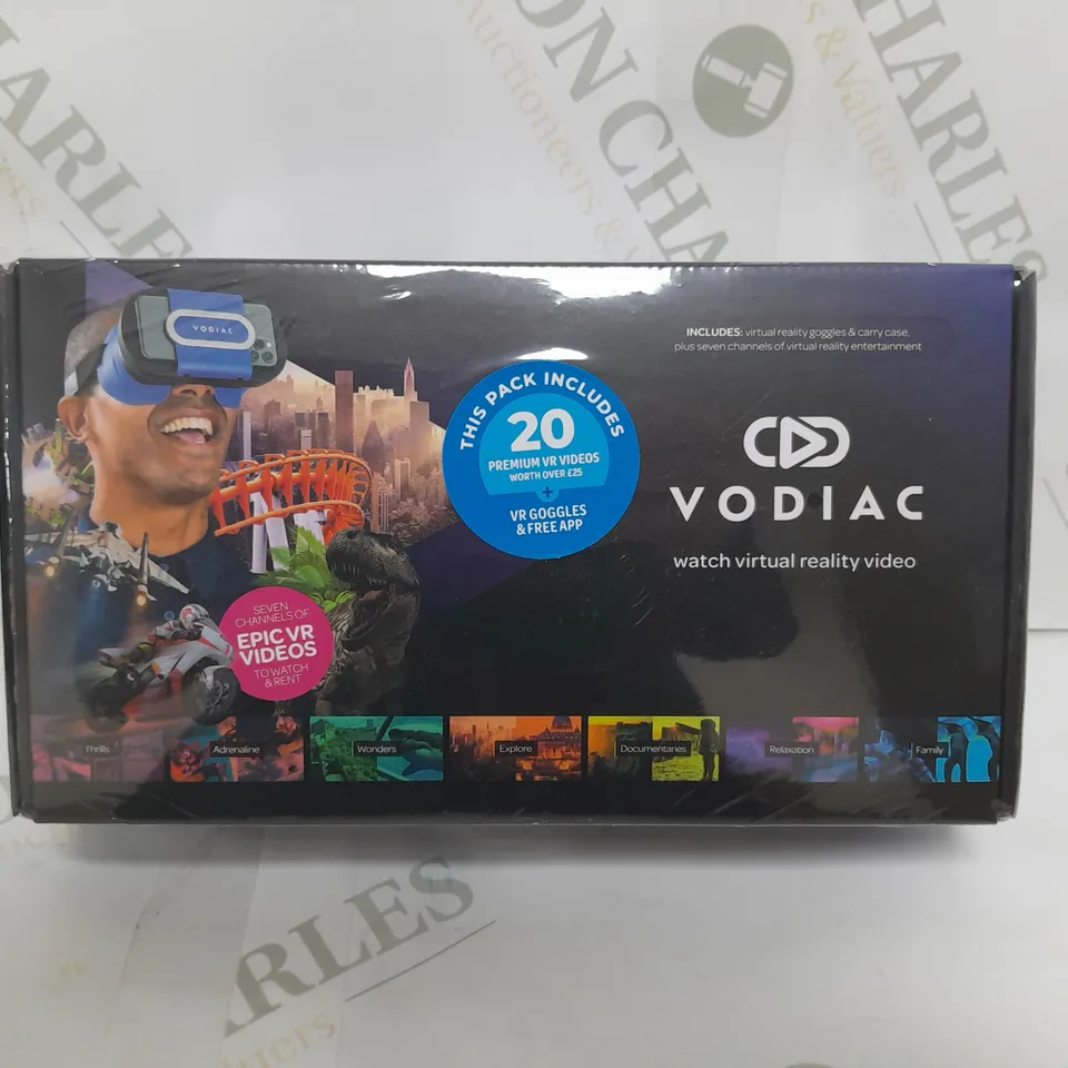 SMARTPHONE VR HEADSET VODIAC VIRTUAL REALITY GOGGLES