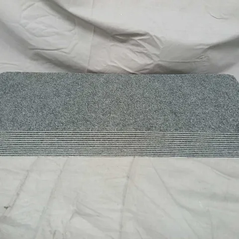 APPROXIMATELY 12 SELF ADHESIVE CARPET PADS IN GREY 