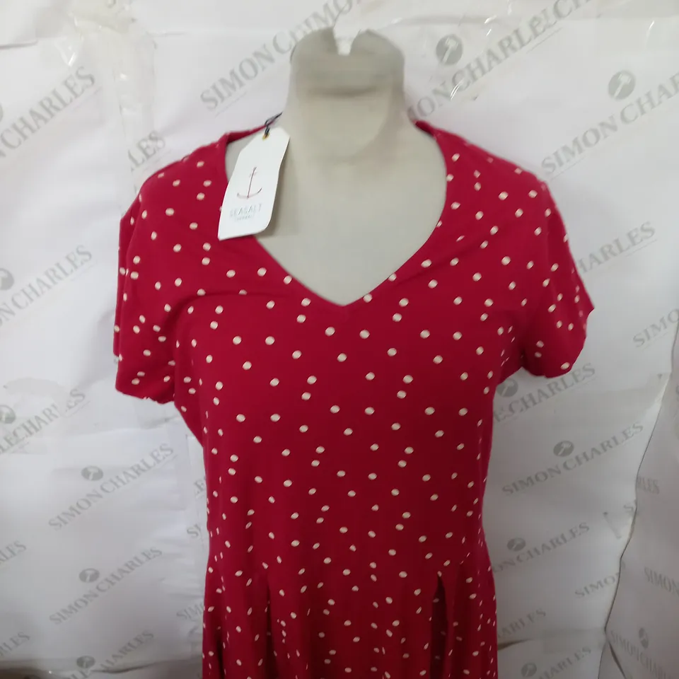 SEASALT CORNWALLA PIER VIEW DRESS SIZE 14