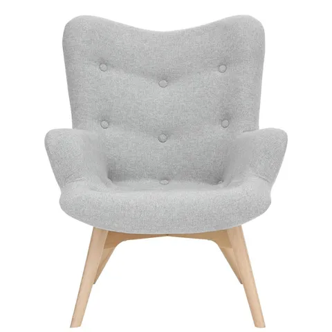 PAPILLION GREY CHAIR - COLLECTION ONLY 