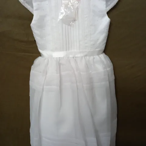 JOAN OCCASIONAL DRESS IN WHITE - 8/9 YRS