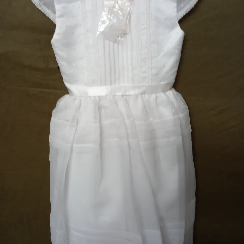 JOAN OCCASIONAL DRESS IN WHITE - 8/9 YRS