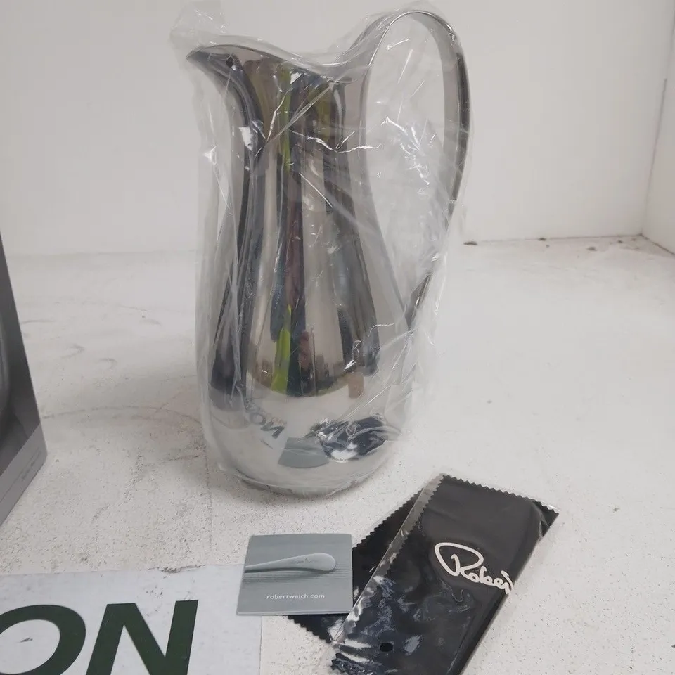 ROBERT WELCH DRIFT PITCHER – STAINLESS STEEL, BOXED