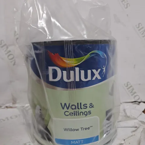 DULUX WALLS & CEILINGS WILLOW TREE MATT EMULSION PAINT, 2.5L - COLLECTION ONLY
