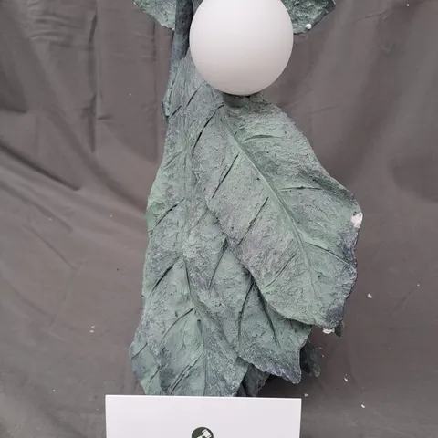 BOXED MY GARDEN STRORIES LEAF FAIRY WITH SOLAR LED BALL