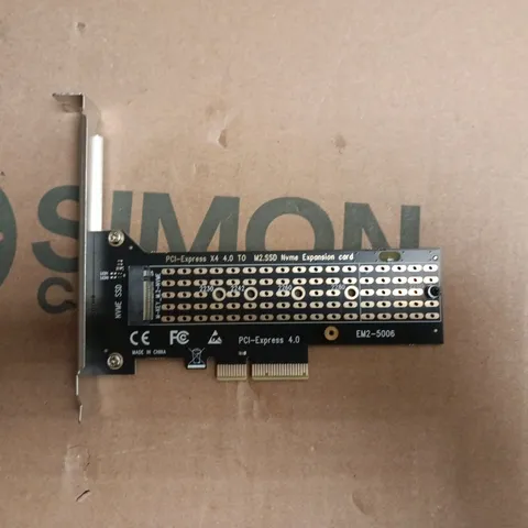 PCIE X4 TO M.2 NVME EXPANSION CARD – PCIE 4.0