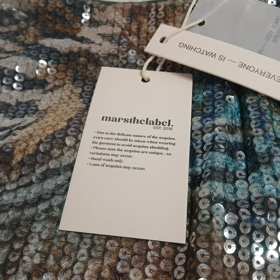 MARS THE LABEL SEQUIN SKIRT SIZE 14