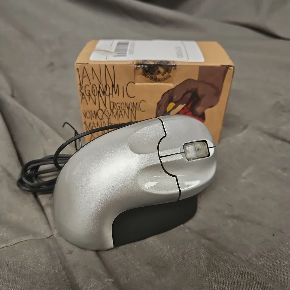 BOXED XYMANN ERGONOMIC VERTICAL MOUSE