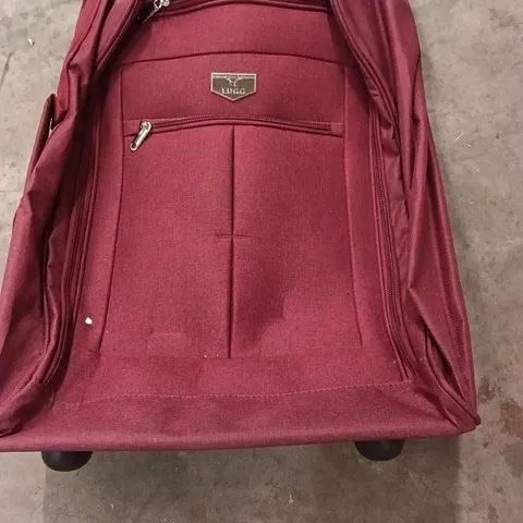 Unboxed keplin travel luggage red colour small size with wheels 