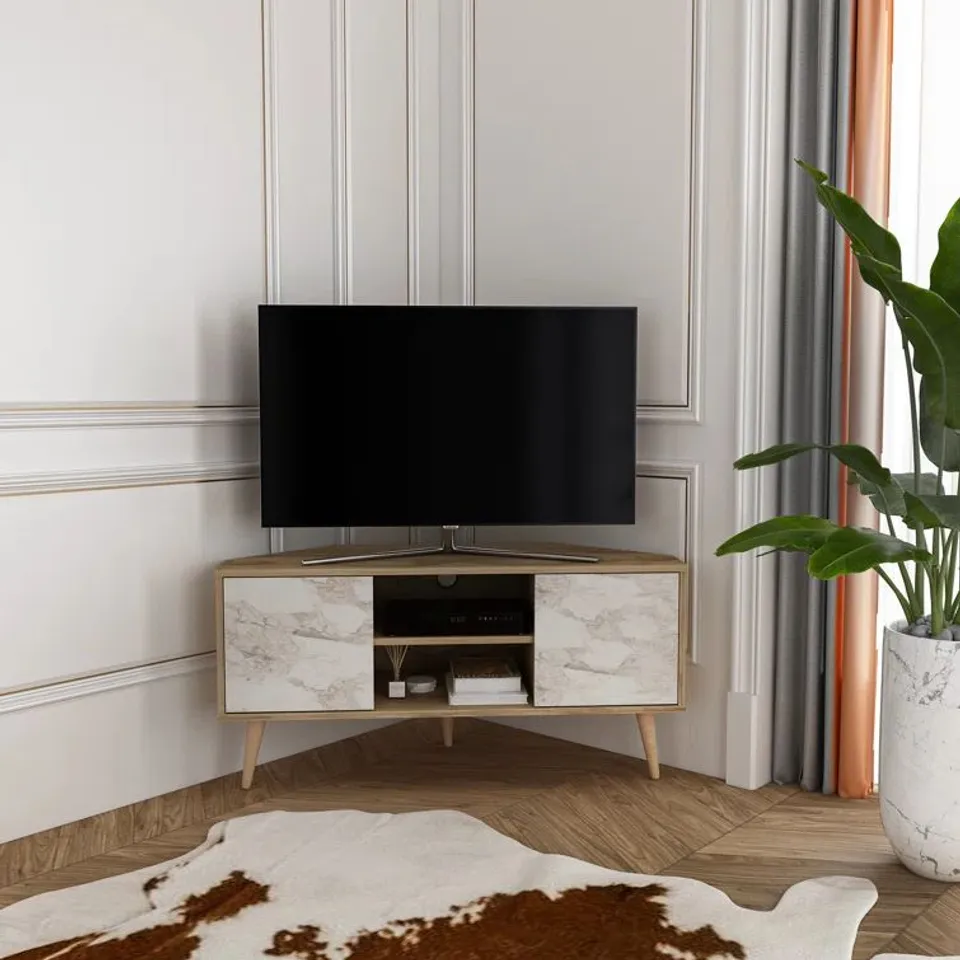 BOXED IBARRA TV STAND FOR TVS UP TO 55"