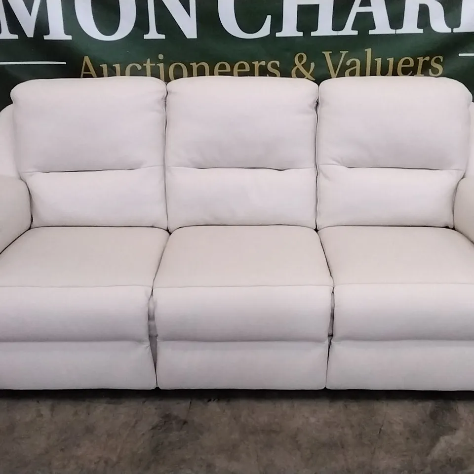QUALITY ITALIAN DESIGNER AVOLA LARGE SOFA CREAM LEATHER
