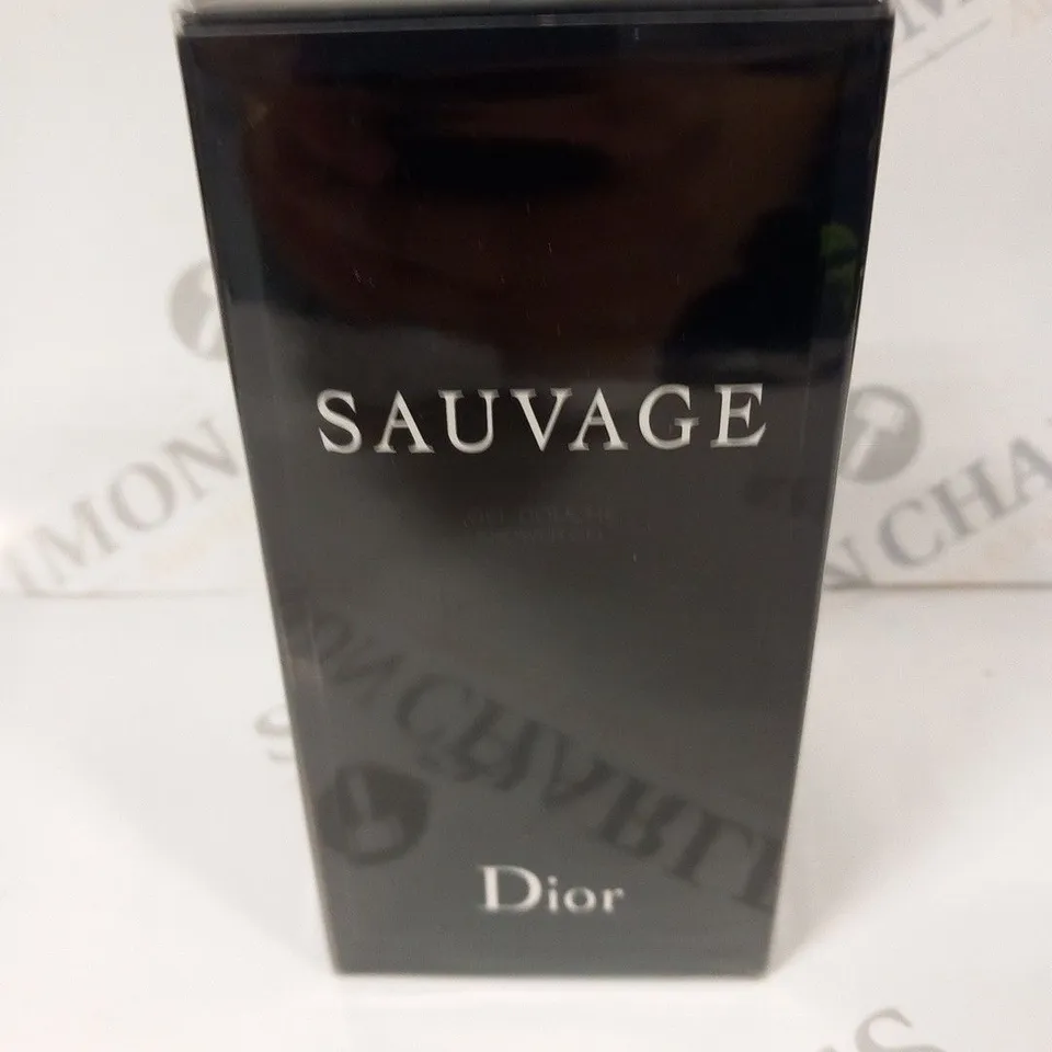 BOXED AND SEALED SAUVAGE DIOR SHOWER GEL 250ML
