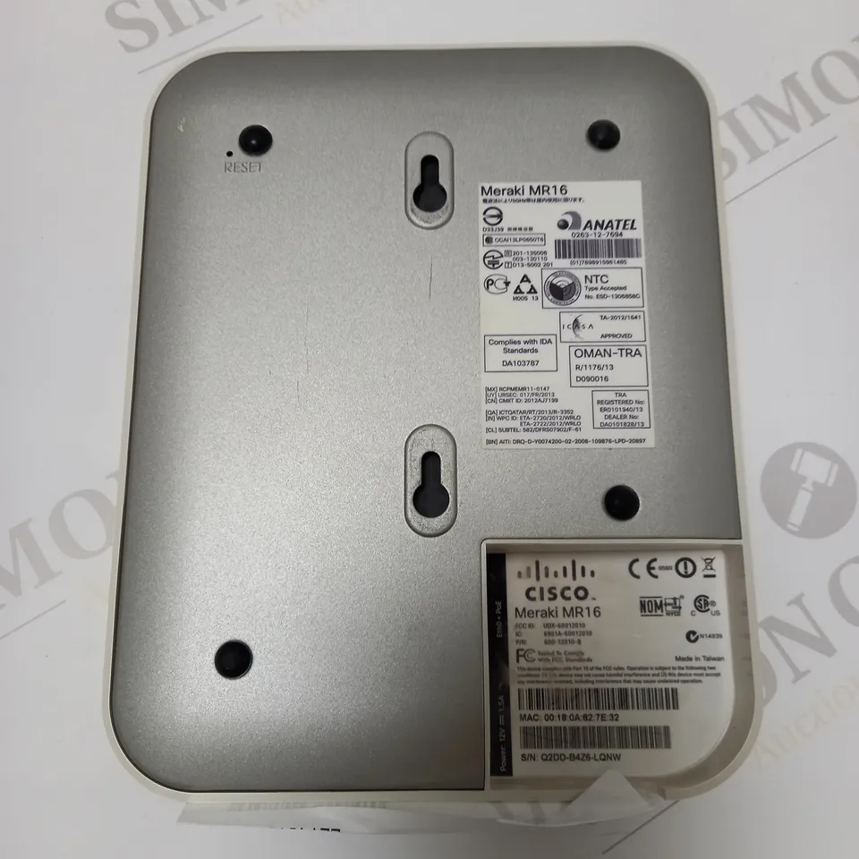 CISCO MR16-HW WIRELESS ACCESS POINT 