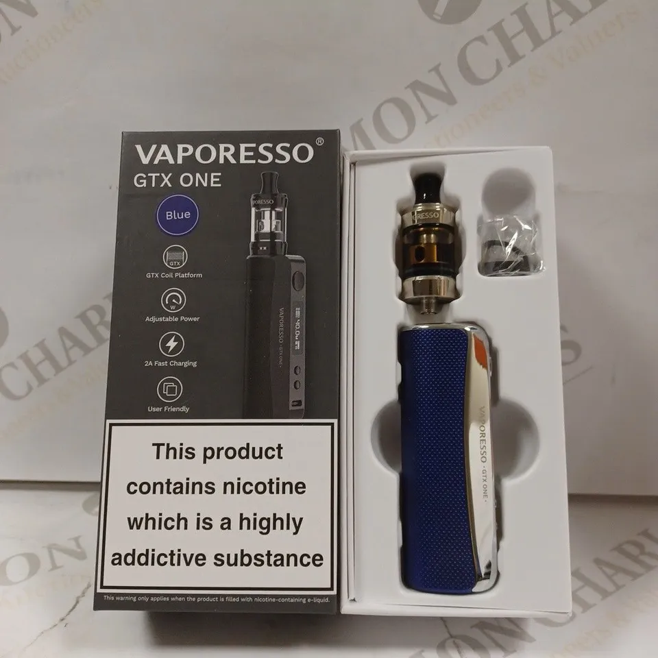 BOXED VAPORESSO GTX ONE IN BLUE