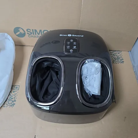 UNBOXED BLISS & BEYOND FOOT MASSAGER – TWO-CHAMBER WITH HEAT