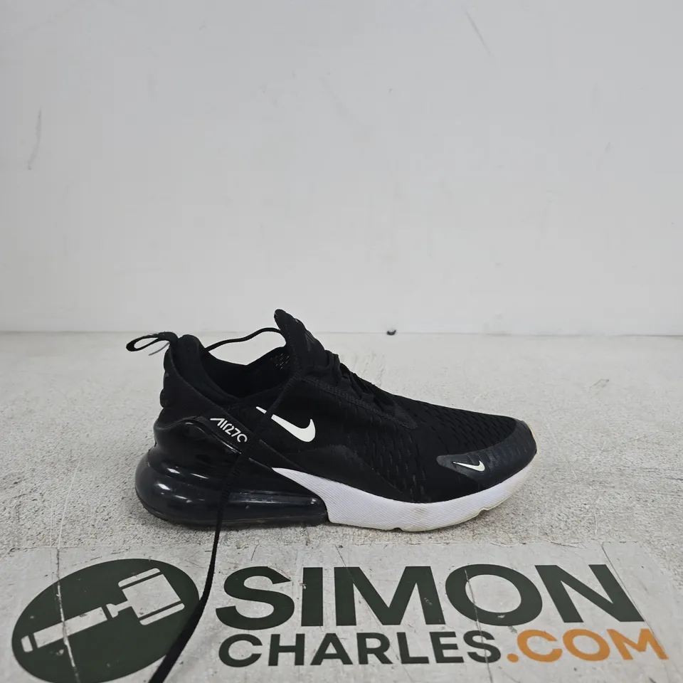 NIKE AIR MAX 270 TRAINING SHOES – BLACK, UK 7 (MEN'S)