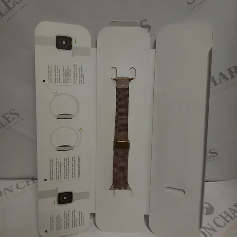 BOXED APPLE MILANESE LOOP MAGNETIC CLOSURE WATCH STRAP 