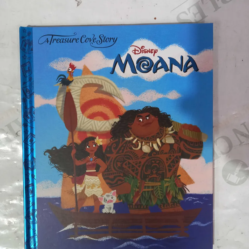 LOT OF APPROXIMATELY 10 X A TREASURE COVE STORY - DISNEY MOANA BOOKS