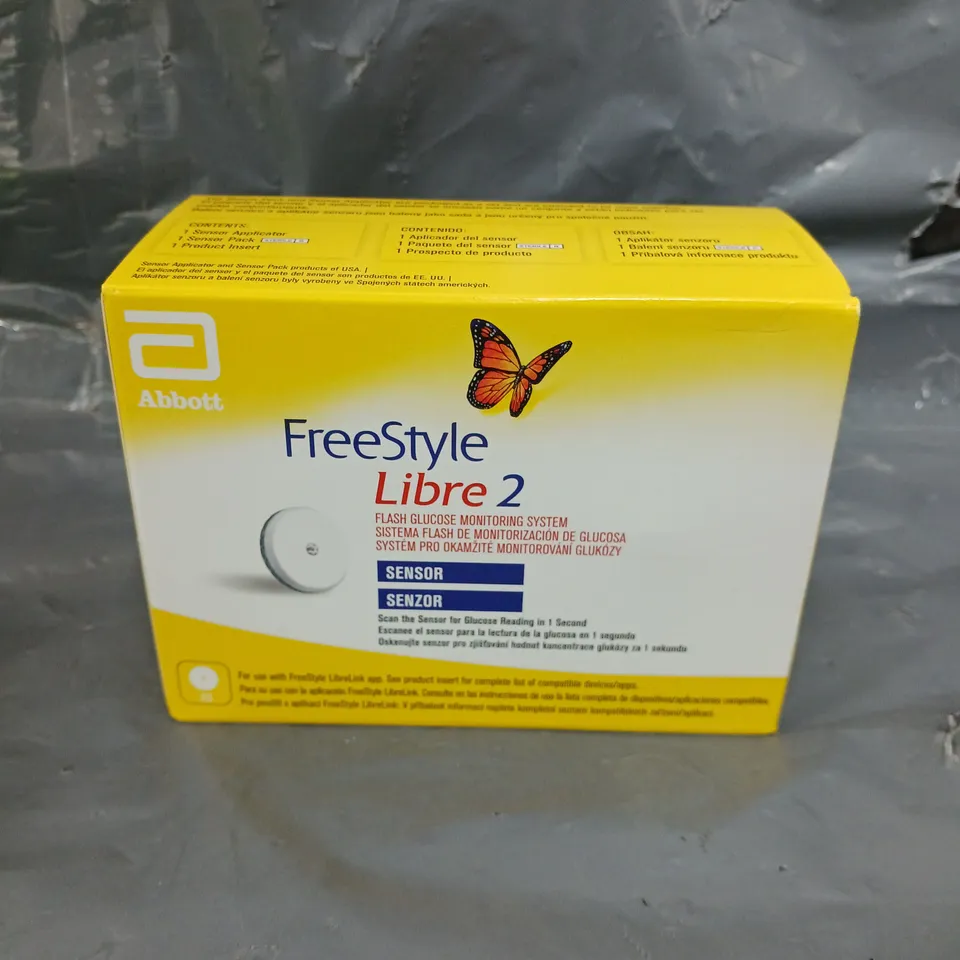 BOXED AND SEALED FREESTYLE LIBRE 2 SENSOR