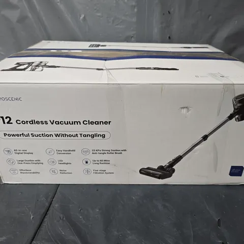 BOXED PROSCENIC P12 CORDLESS VACUUM CLEANER 