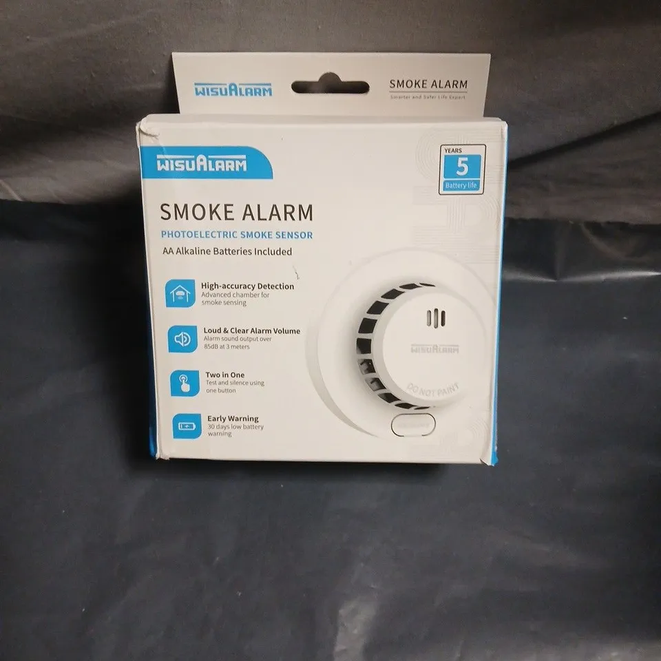 WISUALARM SMOKE ALARM – PHOTOELECTRIC SENSOR 