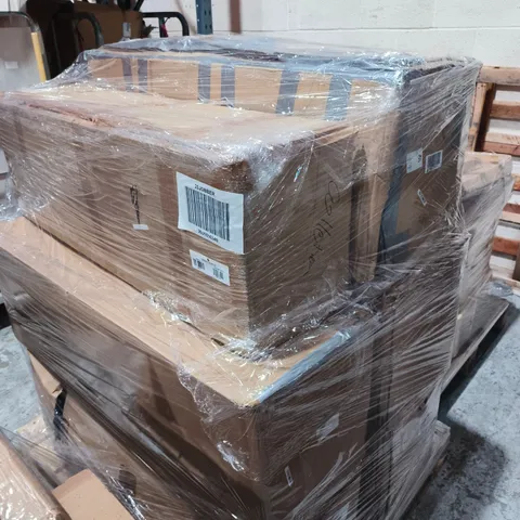 PALLET CONTAINING 6 SARA BY SARA DAVIES PRE-LIT WINTERLUXE FIR CHRISTMAS TREES