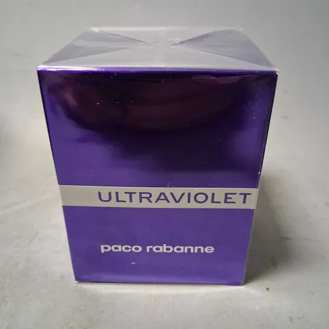 BOXED AND SEALED PACO RABANNE ULTRAVIOLET EAU DE PARFUM 80ML