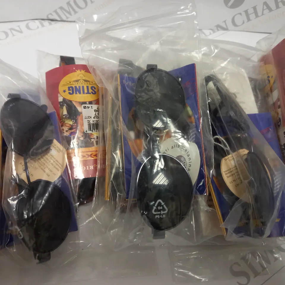 APPROXIMATELY 10 ASSORTED DE RIGO STING SUNGLASSES TO INCLUDE MODELS 4293 AND 6097