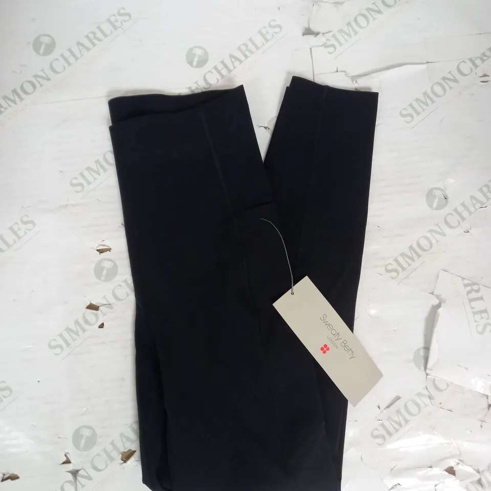 SWEATY BETTY POWER ULTRASCULPT HIGH WAIST 7/8 WORKOUT LEGGINGS IN BLACK SIZE XS