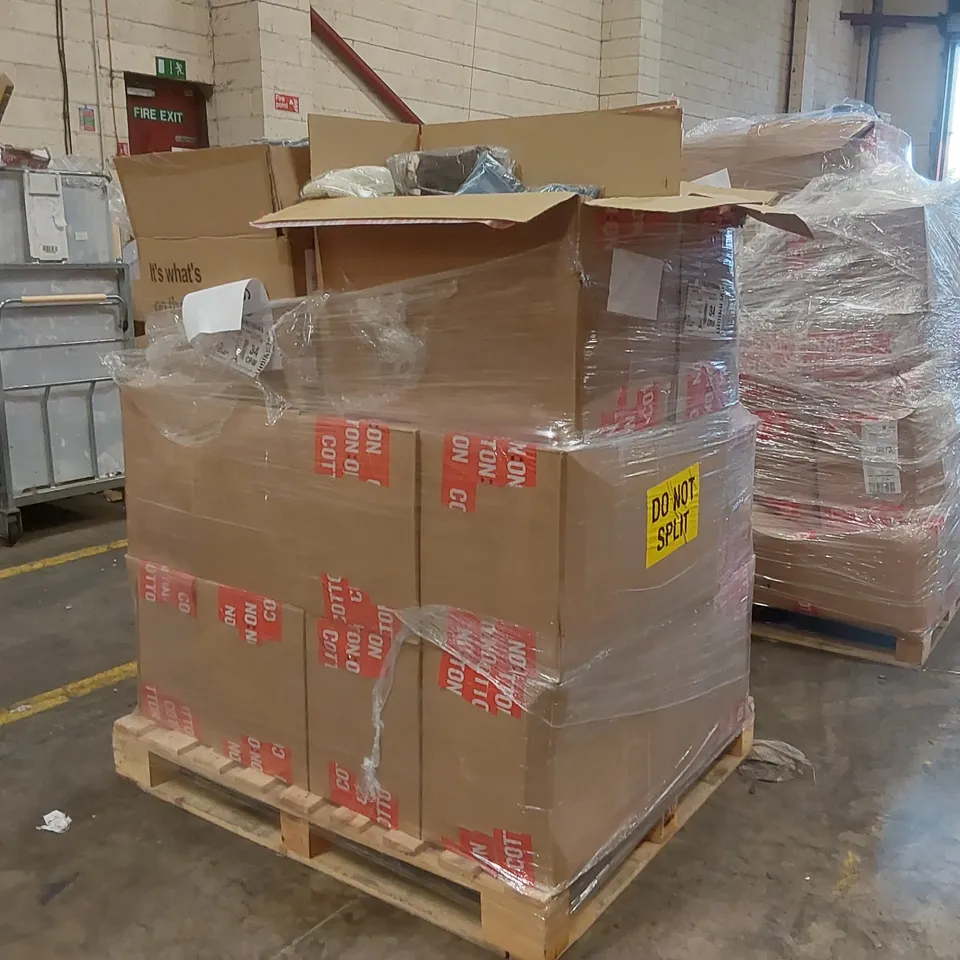 PALLET CONTAINING A LARGE QUANTITY OF BRAND NEW ASSORTED PRODUCTS INCLUDING: JUMPERS, JEANS, TROUSERS, UNDERWEAR, BIKINI BOTTOMS ECT