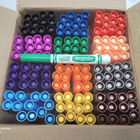 BRAND NEW BOXED CRAYOLA 144 MARKER CLASS PACK