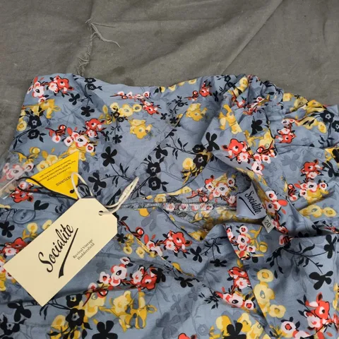 SOCIALITE MELODY DRESS – GREY, REVIVAL VINTAGE, UK 20