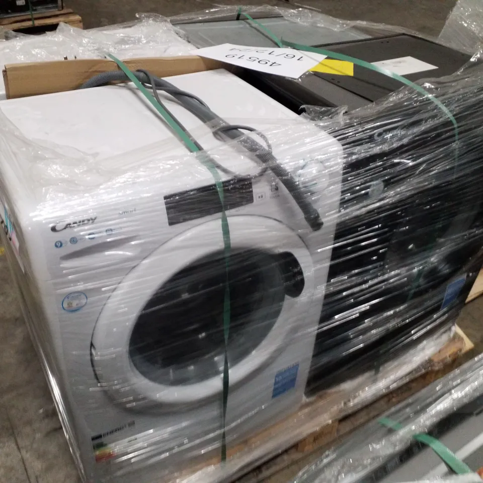 PALLET OF APPROXIMATELY 4 UNPROCESSED RAW RETURN WHITE GOODS TO INCLUDE