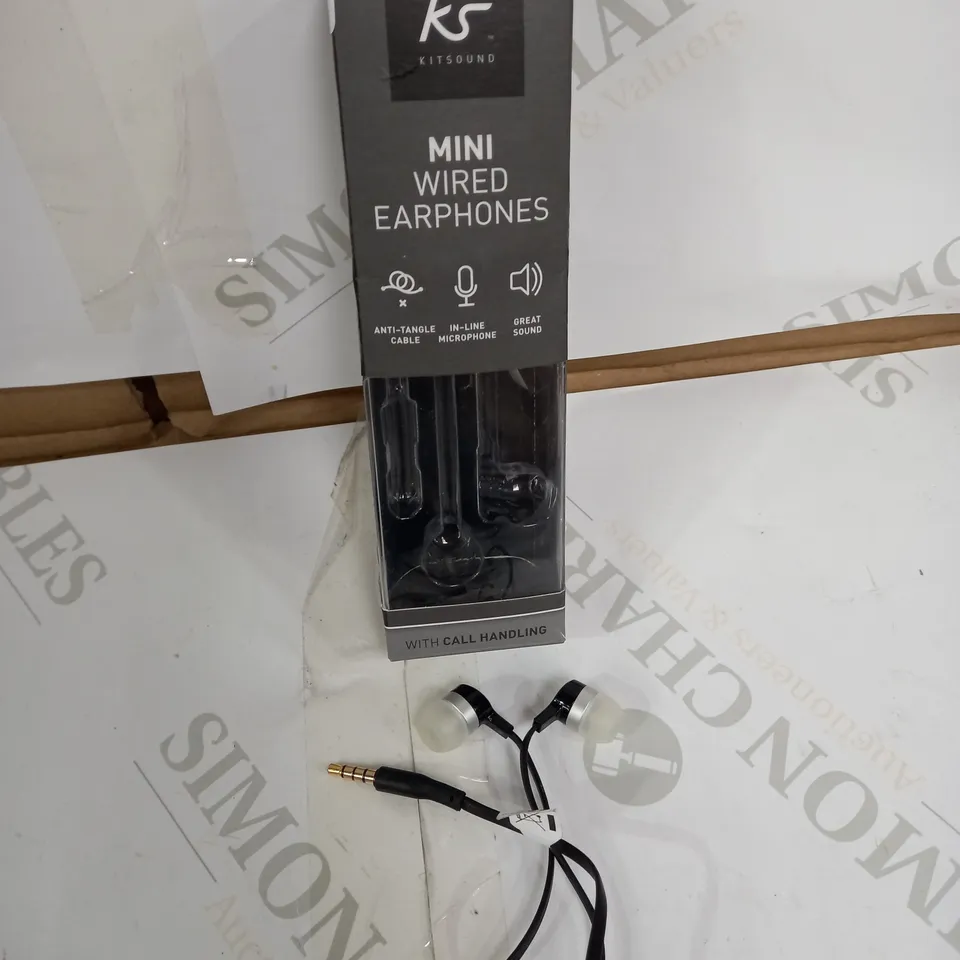 kitsound MINI WIRED EARPHONES 