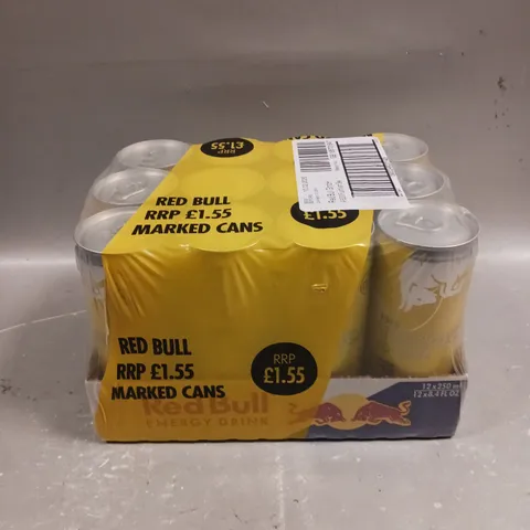 12 X RED BULL TROPICAL EDITION ENERGY DRINKS - 12 X 250ML - COLLECTION ONLY