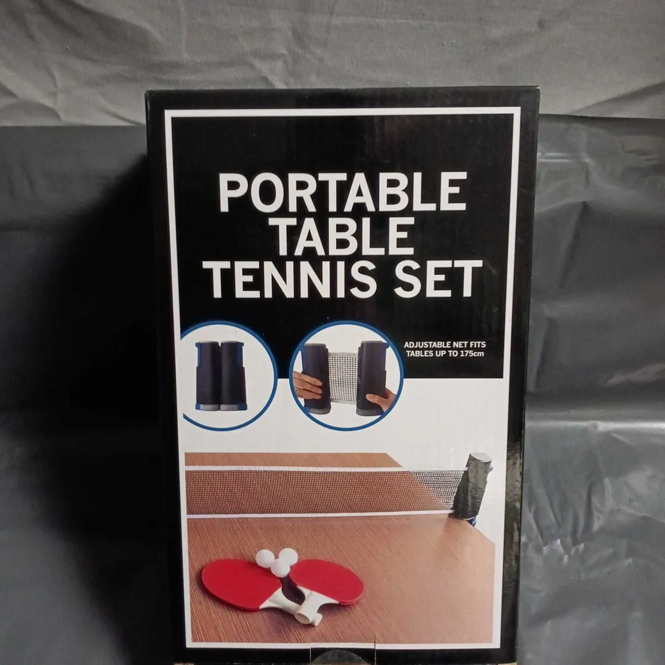 BOXEDE PORTABLE TABLE TENNIS GAME